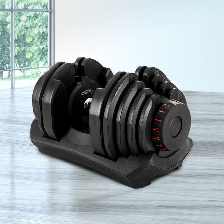 40KG Dumbbells Adjustable Dumbbell Weight Plates Home Gym Exercise - AthleticResolution
