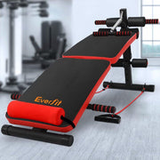 Everfit Adjustable Sit Up Bench Press Weight Gym Home Exercise Fitness - AthleticResolution
