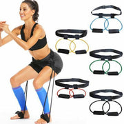 MultiFunction Fitness Resistance Bands for Butt Leg Muscle Training - AthleticResolution